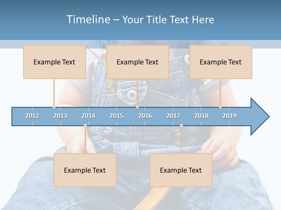 Giocare Bambino Infanzia PowerPoint Template