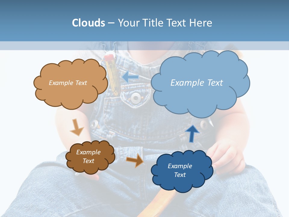 Giocare Bambino Infanzia PowerPoint Template
