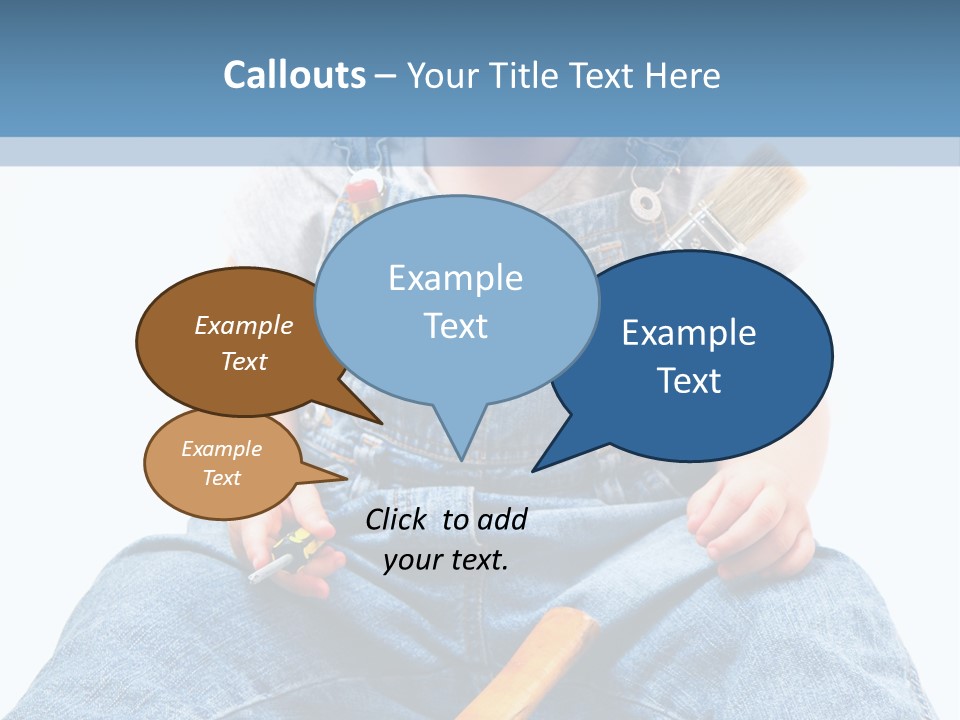 Giocare Bambino Infanzia PowerPoint Template