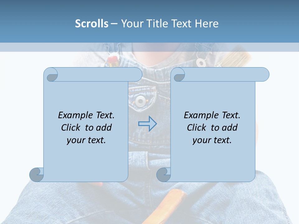 Giocare Bambino Infanzia PowerPoint Template