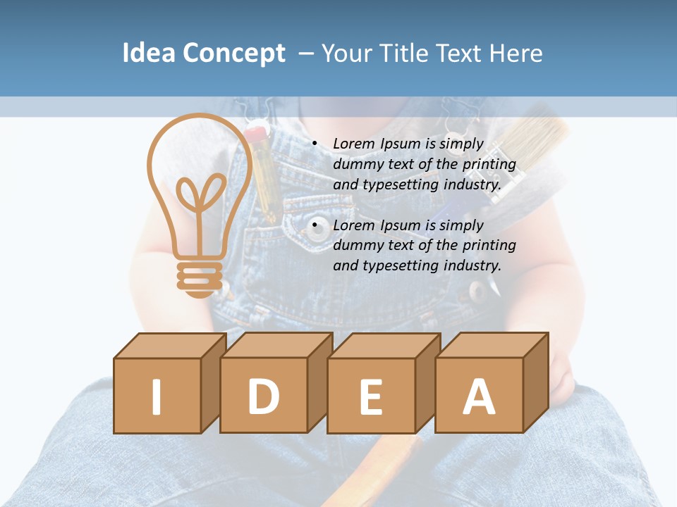 Giocare Bambino Infanzia PowerPoint Template