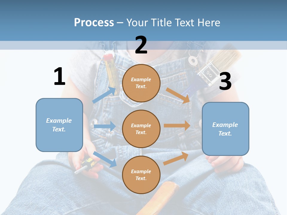Giocare Bambino Infanzia PowerPoint Template