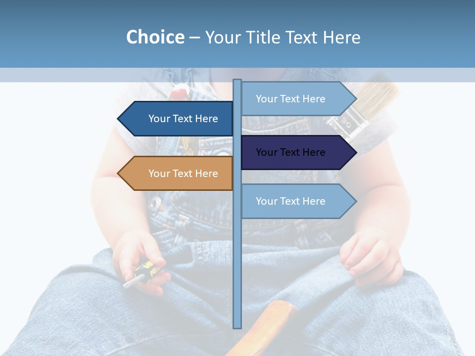 Giocare Bambino Infanzia PowerPoint Template