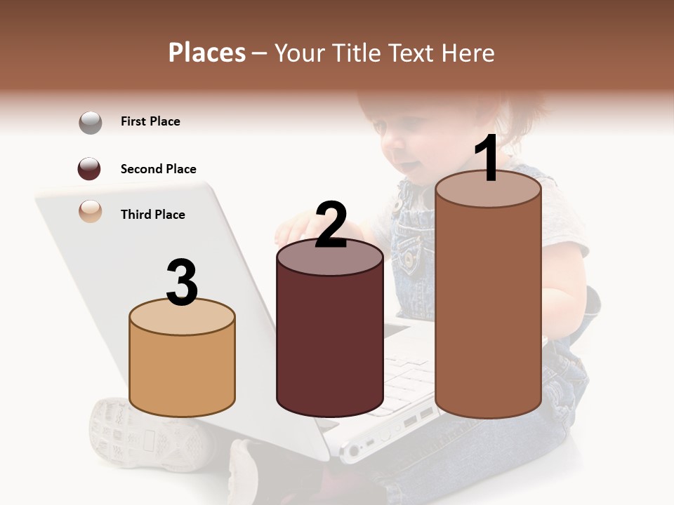 Seduto Education Female PowerPoint Template