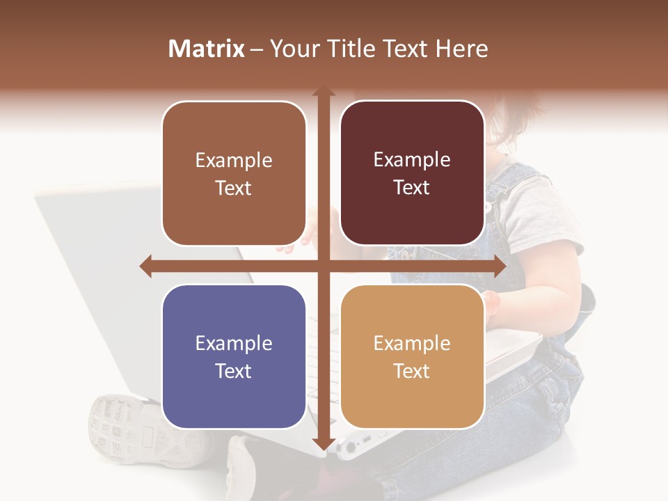 Seduto Education Female PowerPoint Template