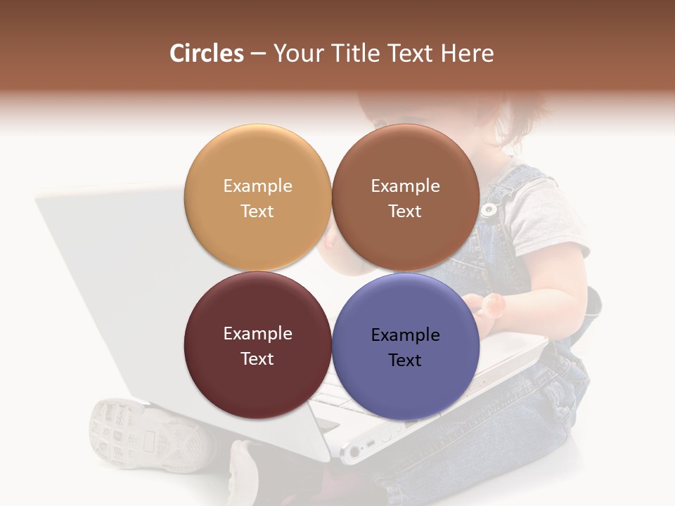 Seduto Education Female PowerPoint Template