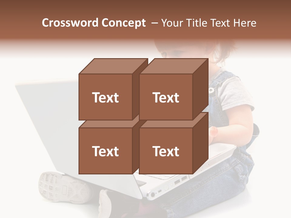 Seduto Education Female PowerPoint Template