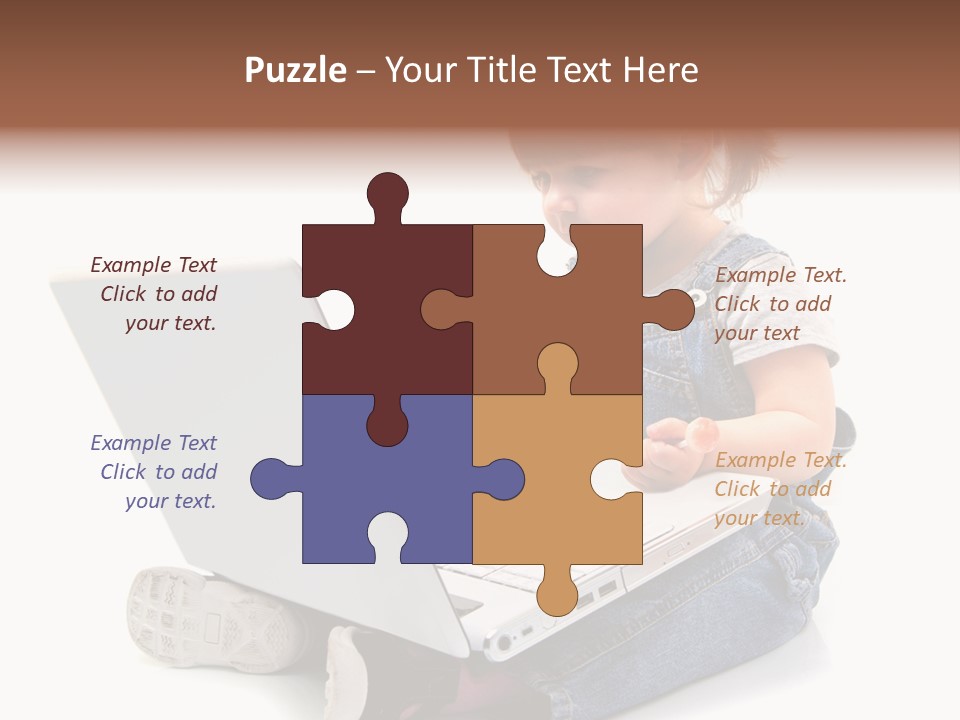 Seduto Education Female PowerPoint Template