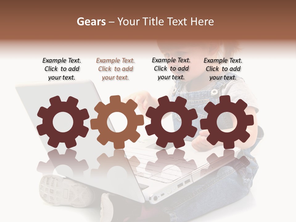 Seduto Education Female PowerPoint Template