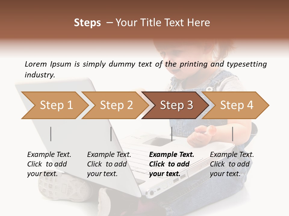 Seduto Education Female PowerPoint Template