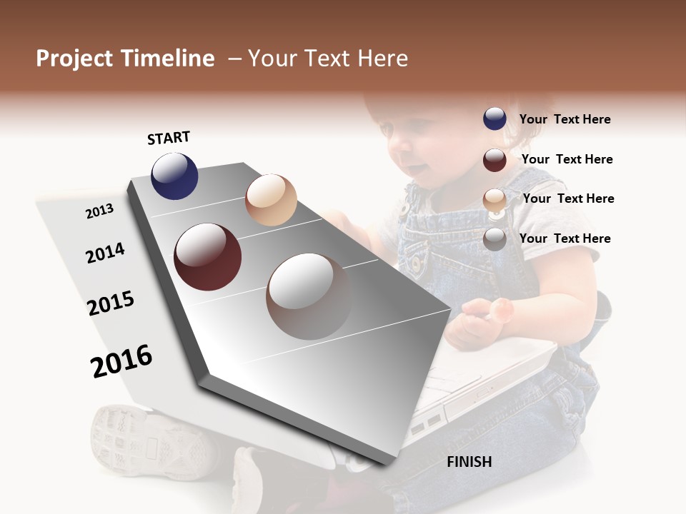 Seduto Education Female PowerPoint Template