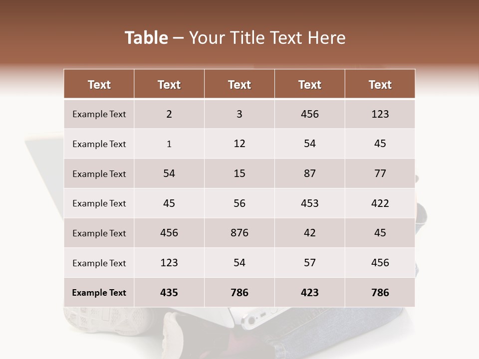 Seduto Education Female PowerPoint Template