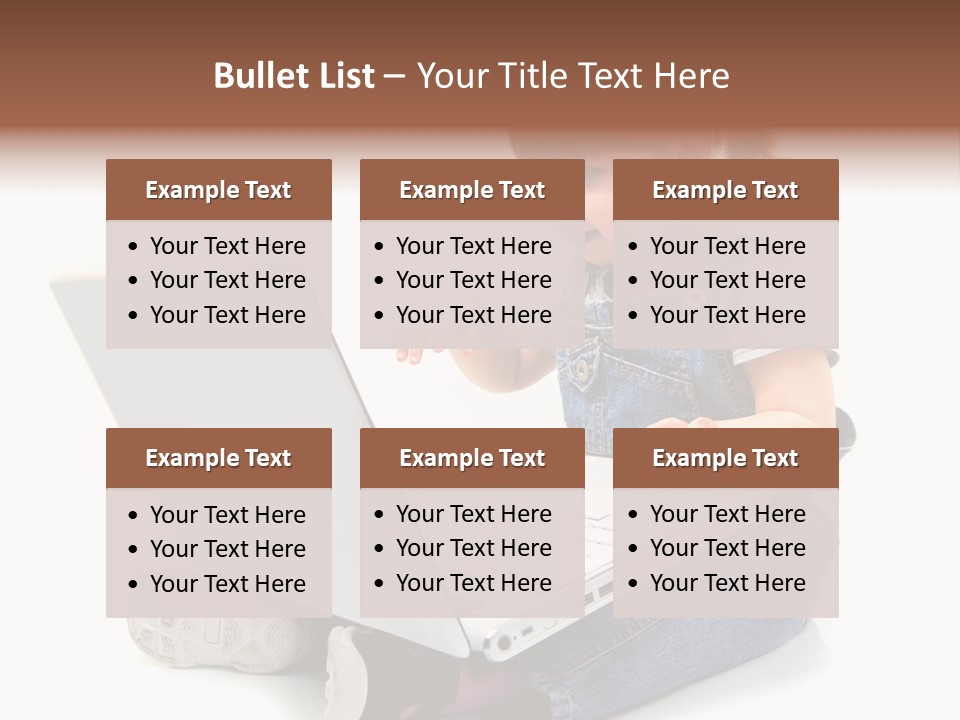 Seduto Education Female PowerPoint Template