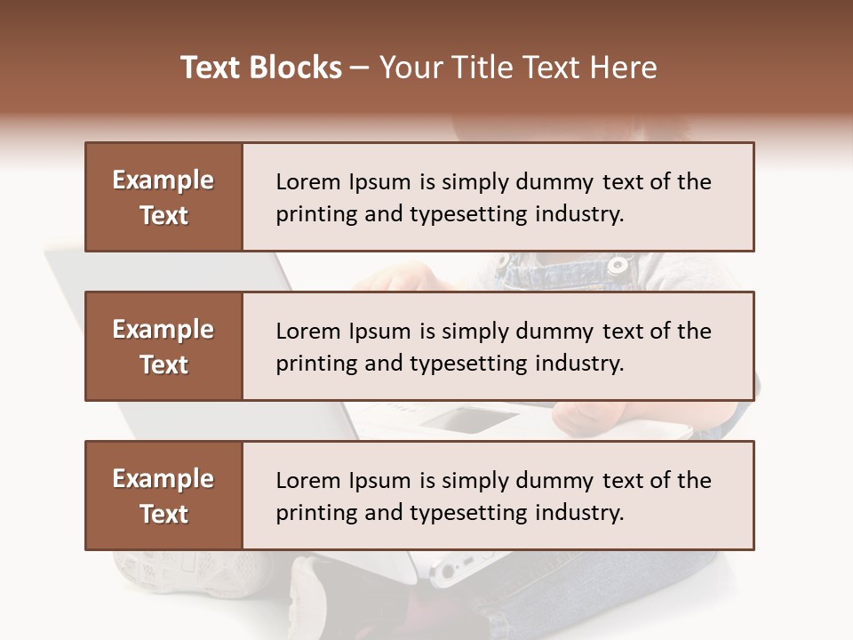 Seduto Education Female PowerPoint Template