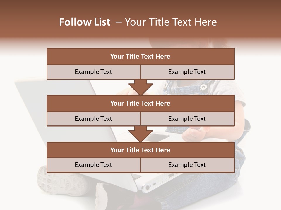 Seduto Education Female PowerPoint Template