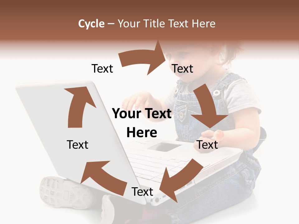 Seduto Education Female PowerPoint Template