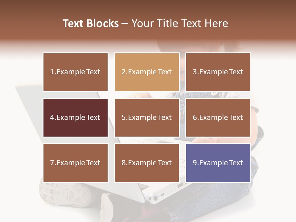 Seduto Education Female PowerPoint Template