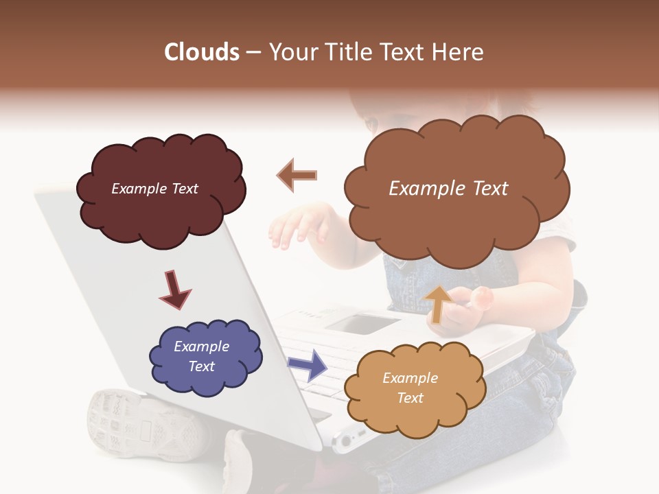 Seduto Education Female PowerPoint Template