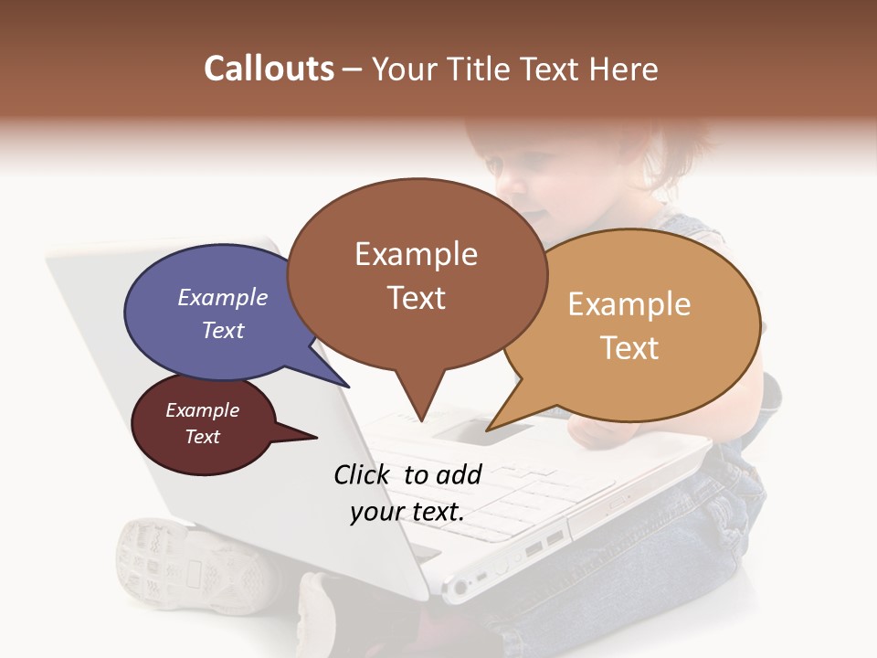 Seduto Education Female PowerPoint Template