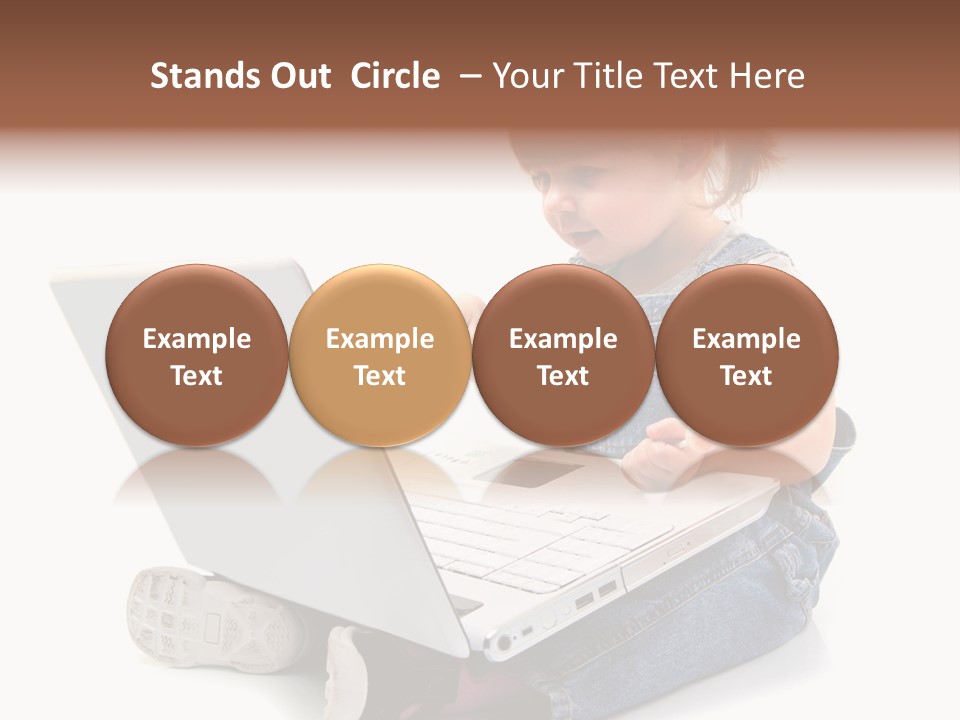 Seduto Education Female PowerPoint Template