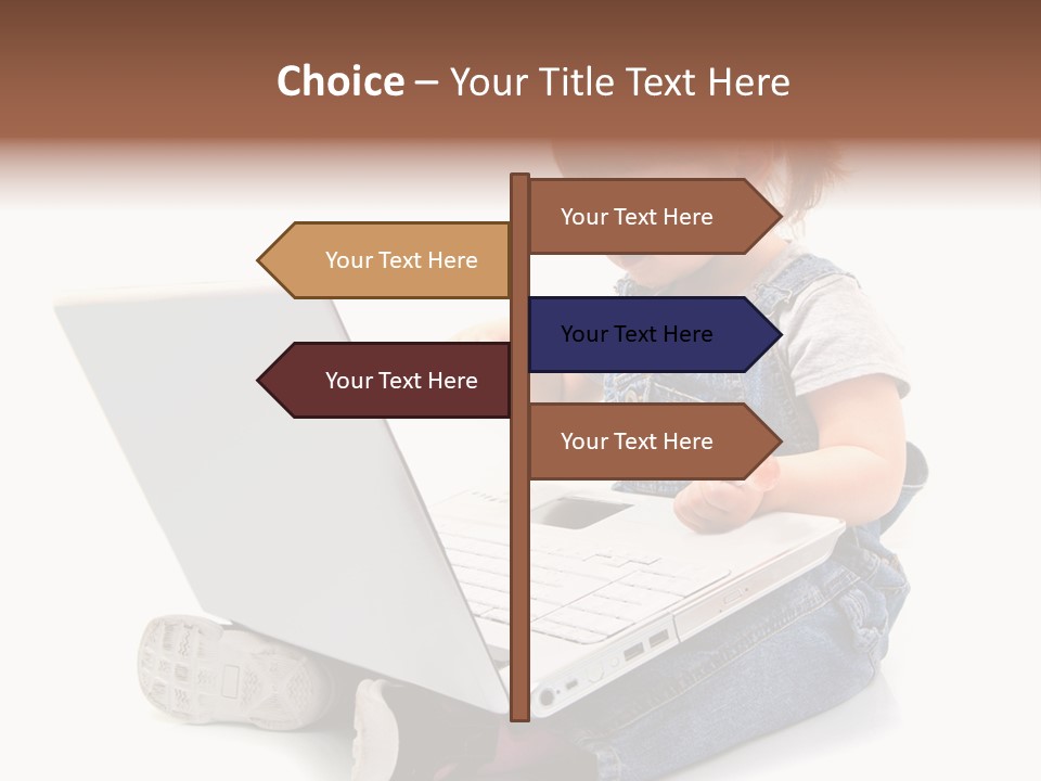 Seduto Education Female PowerPoint Template