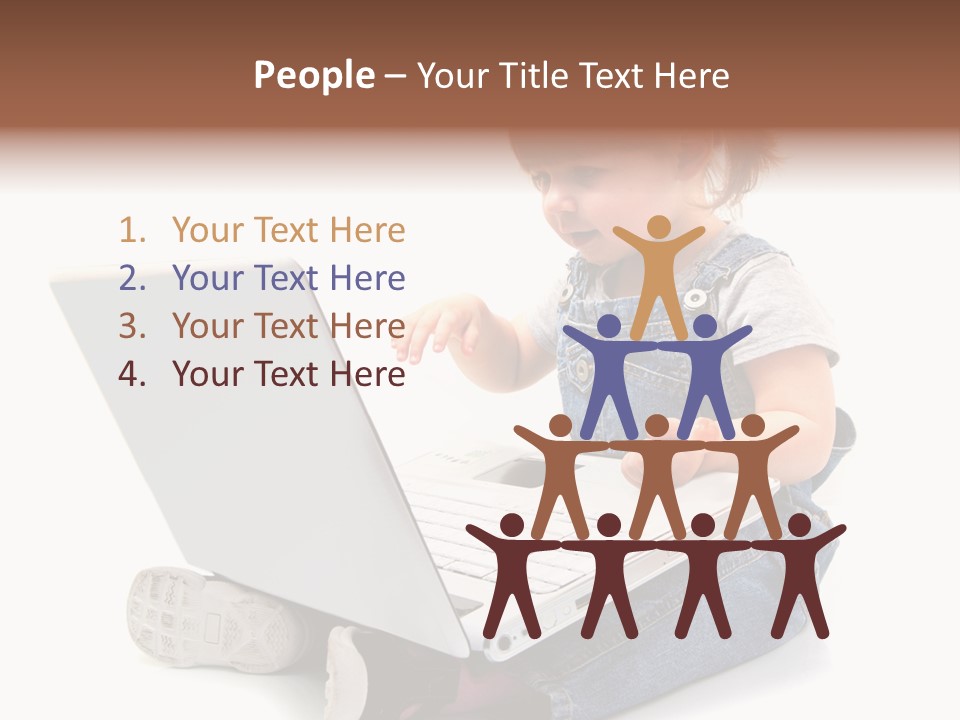 Seduto Education Female PowerPoint Template