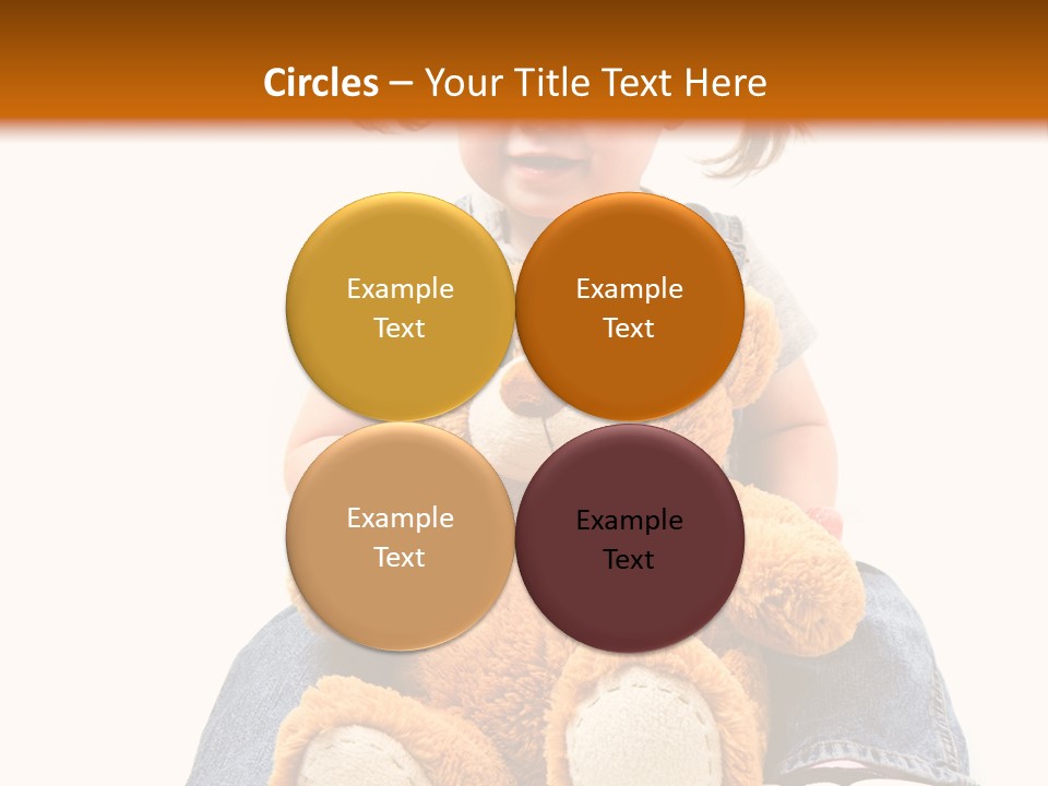 Pretty Toddler Giocattolo PowerPoint Template