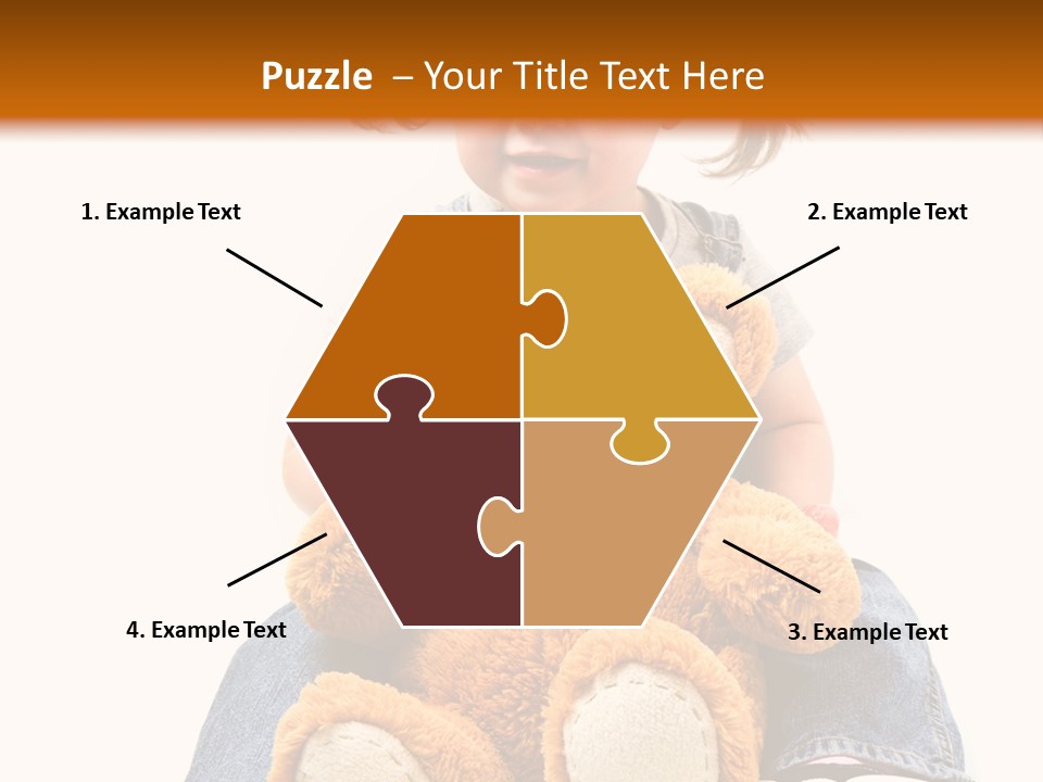 Pretty Toddler Giocattolo PowerPoint Template