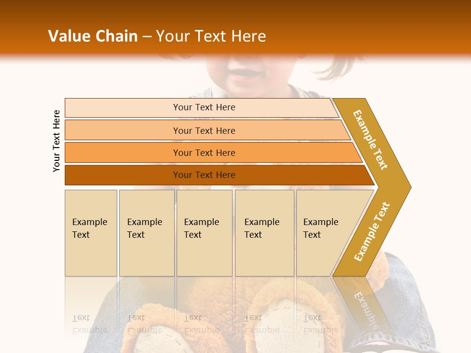 Pretty Toddler Giocattolo PowerPoint Template