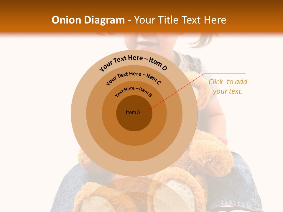 Pretty Toddler Giocattolo PowerPoint Template