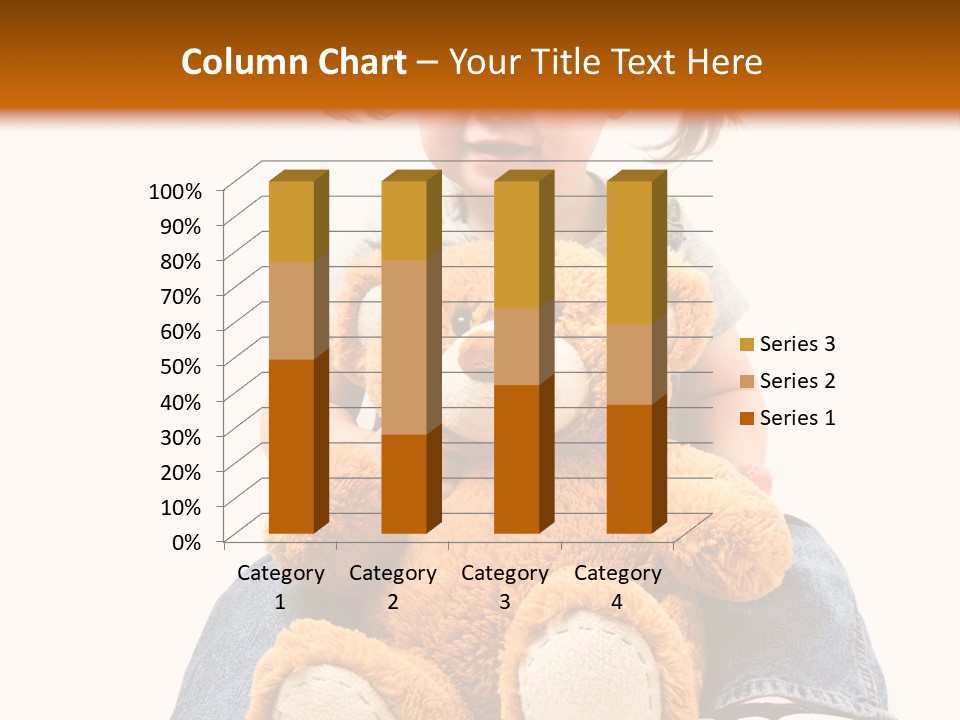 Pretty Toddler Giocattolo PowerPoint Template