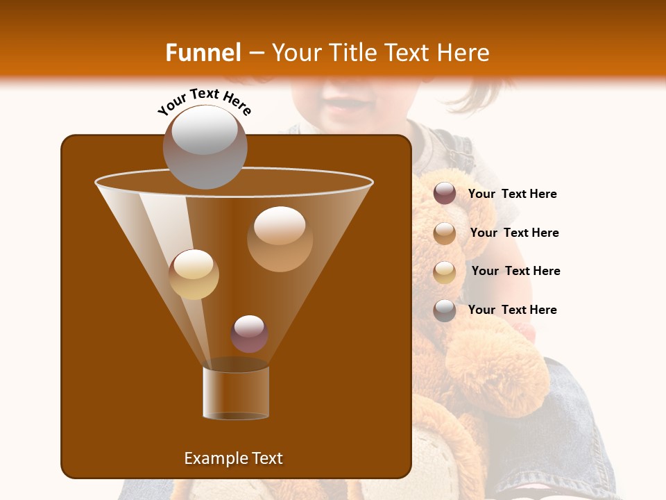 Pretty Toddler Giocattolo PowerPoint Template