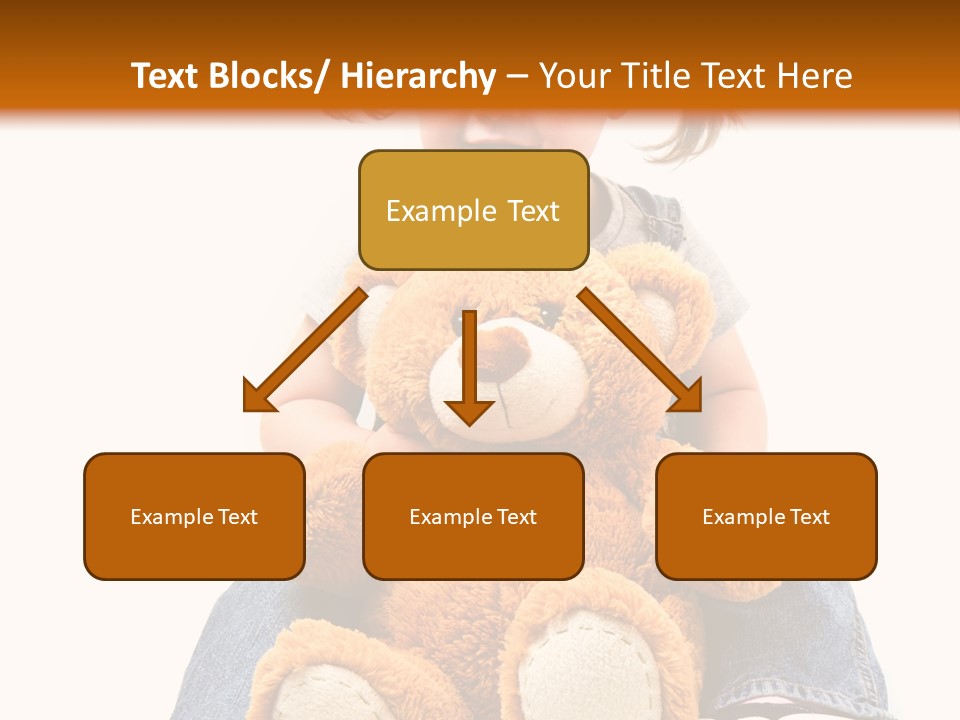 Pretty Toddler Giocattolo PowerPoint Template