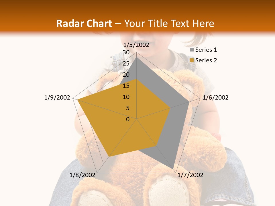 Pretty Toddler Giocattolo PowerPoint Template