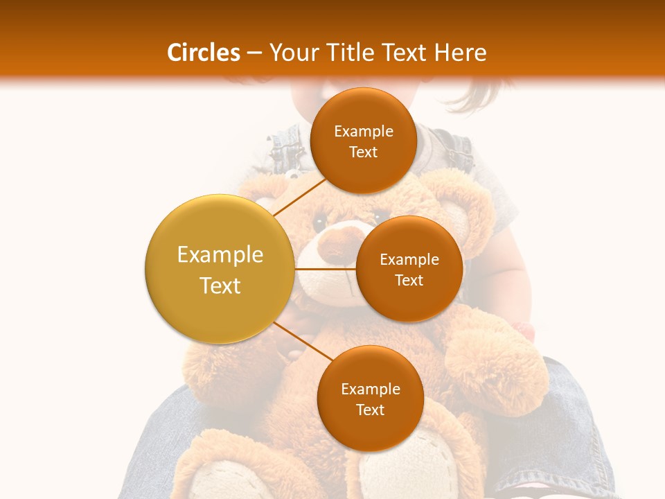 Pretty Toddler Giocattolo PowerPoint Template