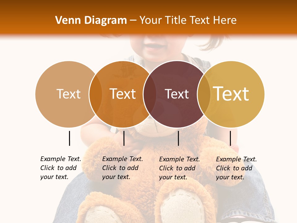 Pretty Toddler Giocattolo PowerPoint Template