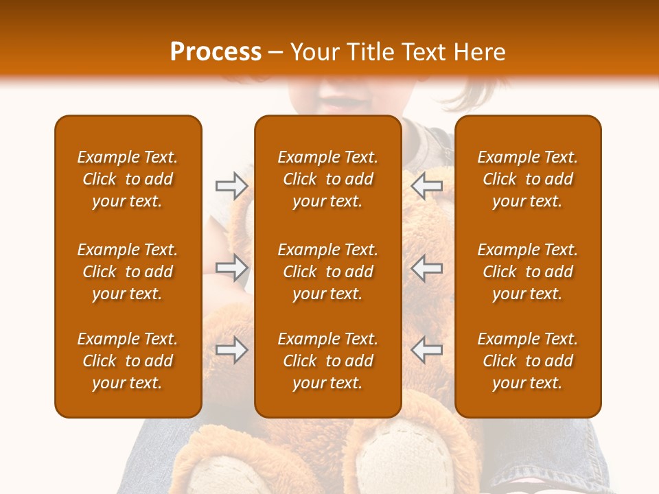 Pretty Toddler Giocattolo PowerPoint Template