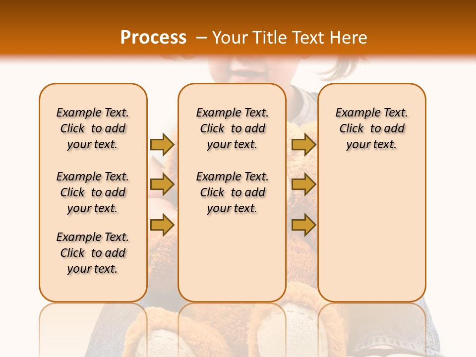 Pretty Toddler Giocattolo PowerPoint Template