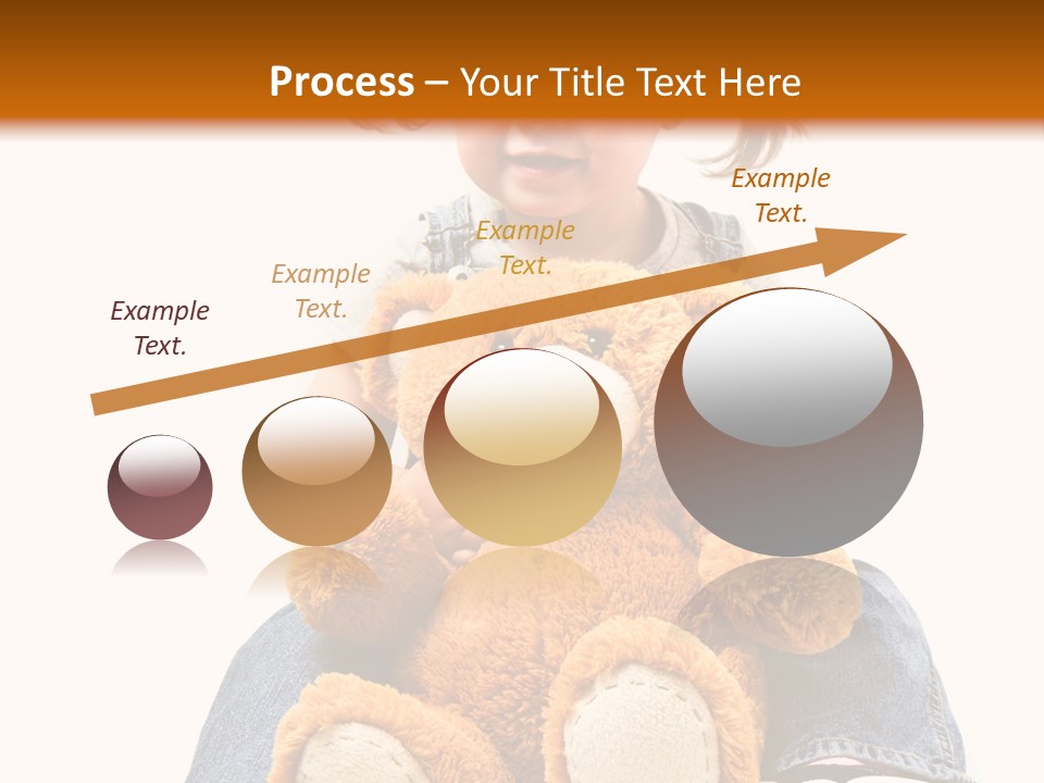 Pretty Toddler Giocattolo PowerPoint Template