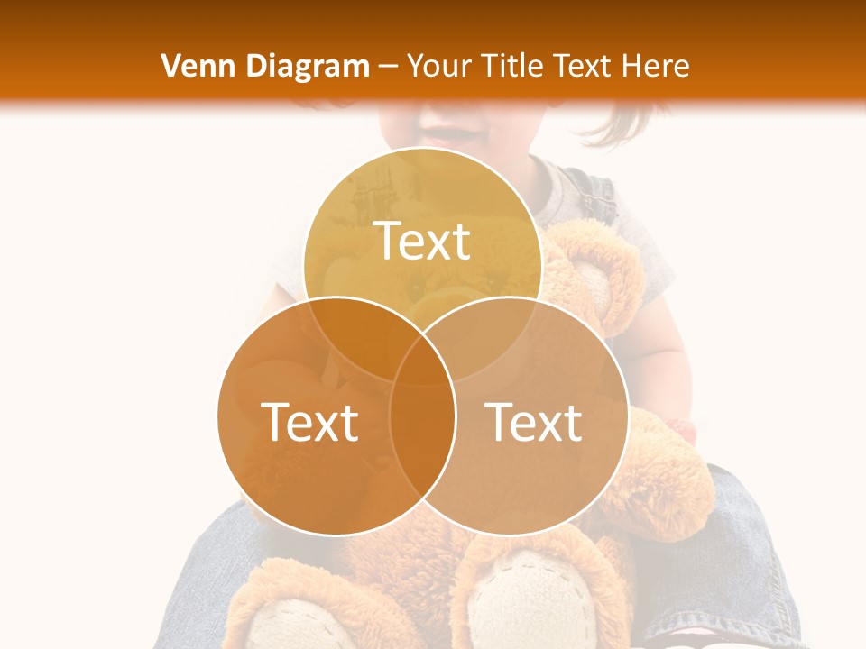 Pretty Toddler Giocattolo PowerPoint Template