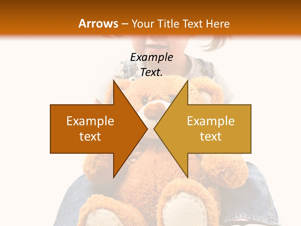 Pretty Toddler Giocattolo PowerPoint Template