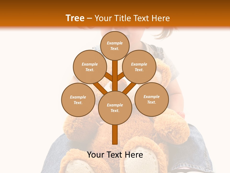 Pretty Toddler Giocattolo PowerPoint Template