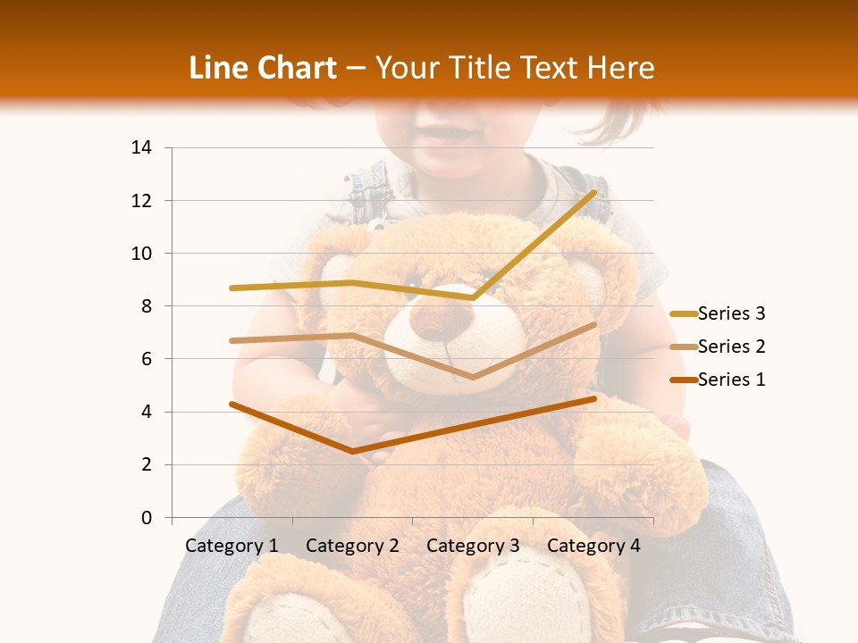 Pretty Toddler Giocattolo PowerPoint Template