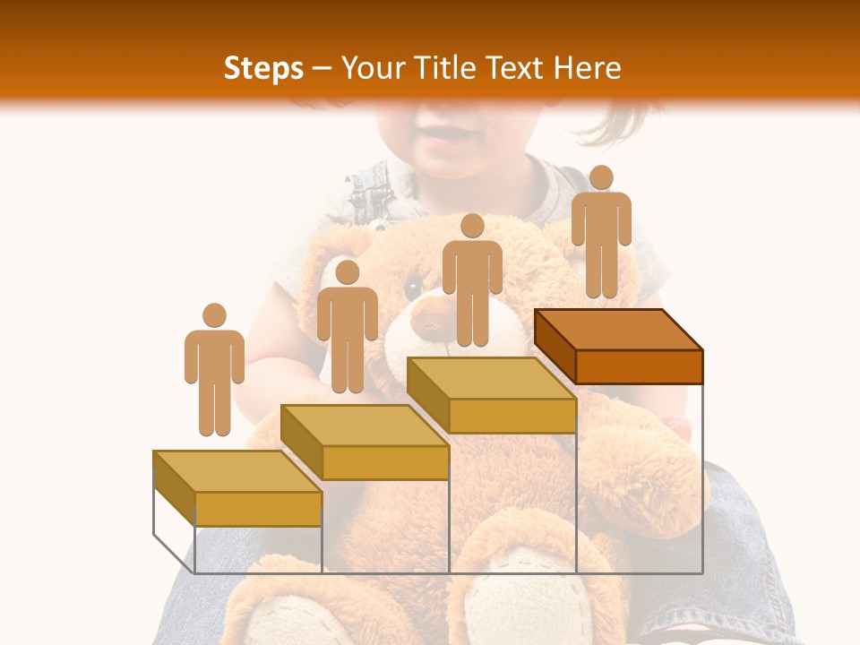 Pretty Toddler Giocattolo PowerPoint Template