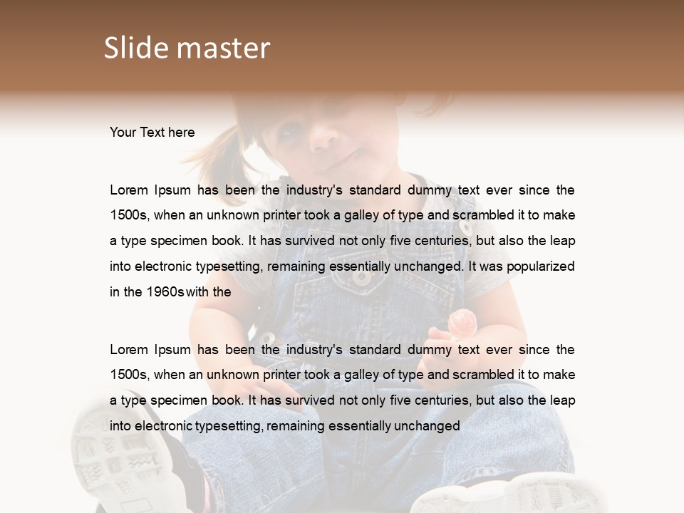 Buffa Sfondo Bella PowerPoint Template