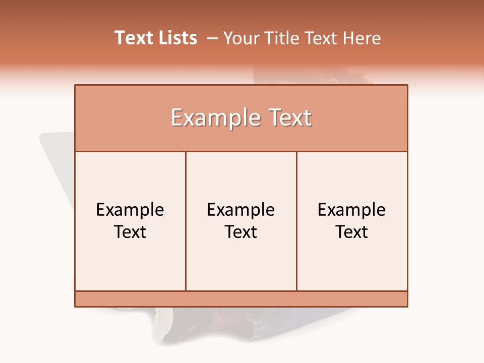Female Looking Youth PowerPoint Template
