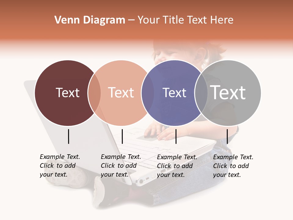 Female Looking Youth PowerPoint Template