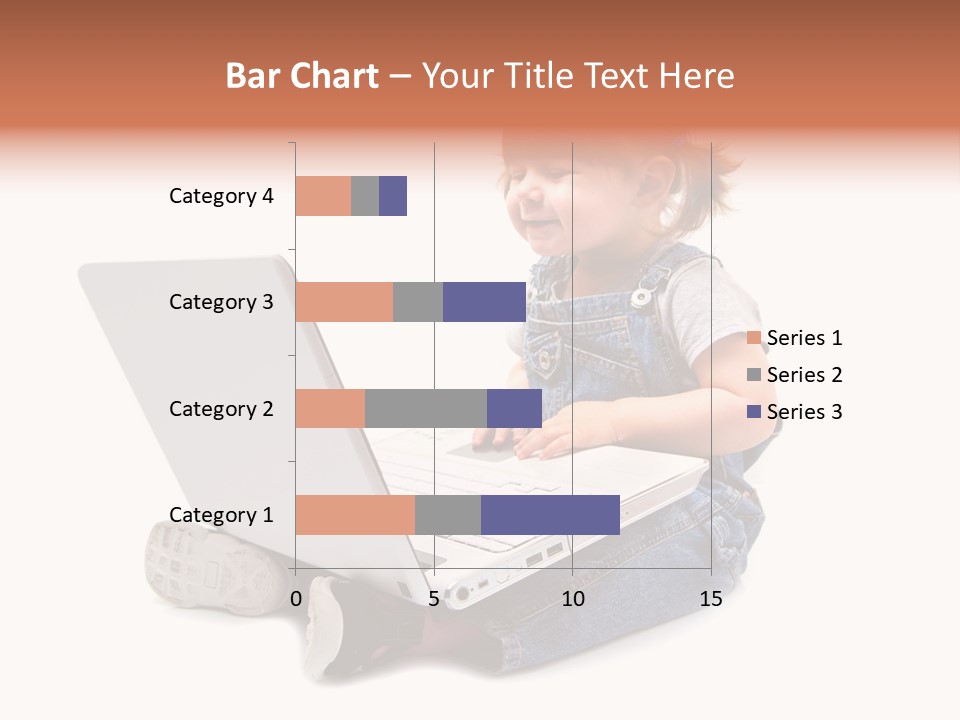 Female Looking Youth PowerPoint Template