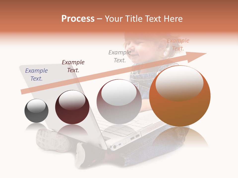 Female Looking Youth PowerPoint Template