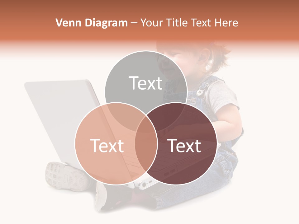 Female Looking Youth PowerPoint Template